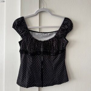 Bundle of Medium Black and White Tops